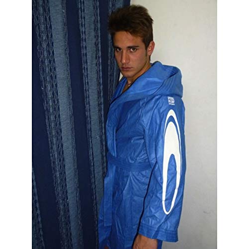 SPAZIALE SPLENDYTex Winner Microfibre Bathrobe - Electric Blue - S, turquoise