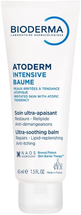 Atoderm Intensive Ultra-soothing Baume - Moisturizer for Very dry Sensitive to Atopic Skin, 45ml