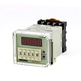 New Lon0167 AC 220V Featured DPDT 8P 0-999900 reliable efficacy 4-Digit Programmable Timer Delay Relay DH48J-A(id:f2e a1 0e 54b)