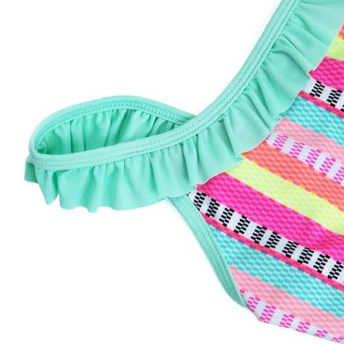 Image of Girl's 3 Piece Swimsuits Bikini Bathing Suit with Cover Up Shirt Beach Swimwear for 3-12 Years