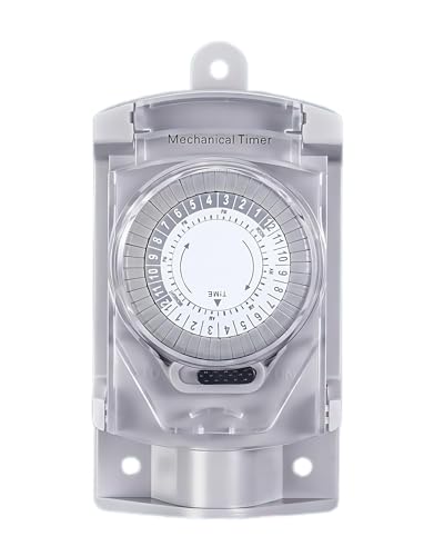 TAYMATIC 24 Hour Heavy Duty Mechanical Timer Switch with 30