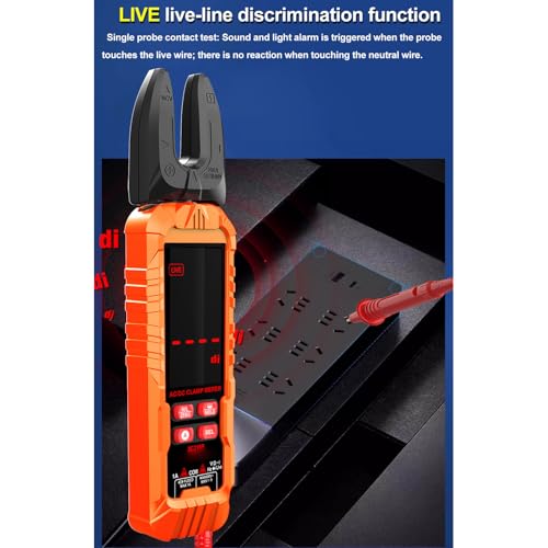 Pince ampèremétrique PUSOKEI AC DC pour dépannage de maison