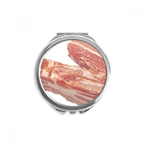 Miroir de poche rond graisse de porc DIYthinker dans le sac