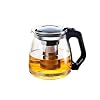 Teekannen-Set, vier Tassen, hitzebeständiger Filter, Filtereinsatz abnehmbar und waschbar, Spiegelspritzguss-Technologie, glatt und elegant
