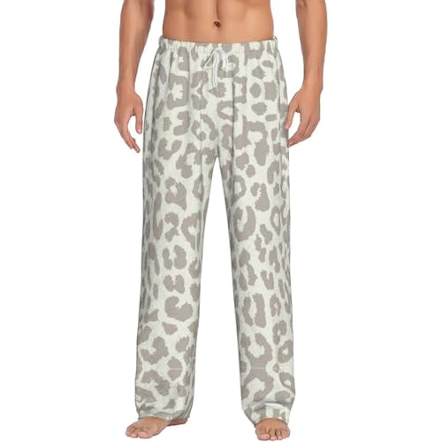 Pantalon pyjama léopard homme léger pour stopper les nuits trop chaudes