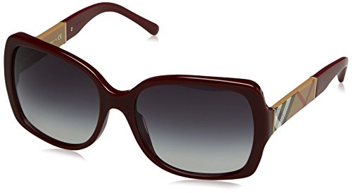 Burberry Women's BE4160 Bordeaux/Grey Gradient
