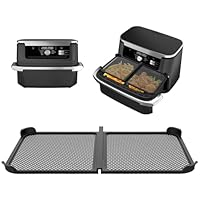 POHOVE Spritzschutz für Nin-ja AF500EU, Wiederverwendbarer Silikon-Spritzschutz für Heißluftfritteuse, effektiver Schutz der Heizspirale, leicht zu reinigen