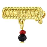 Dios Me Bendiga Baby Pin Brooch Simulated Azabache Evil Eye Protection Newborn