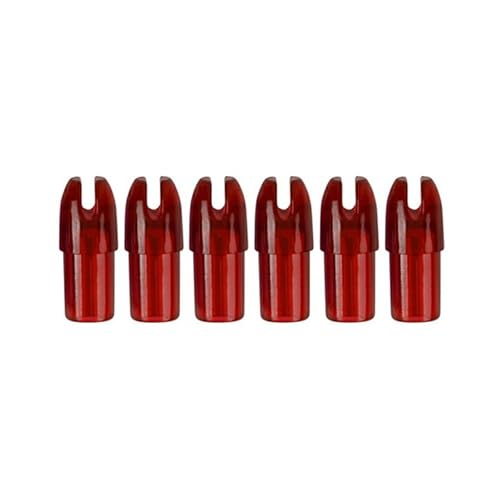 山武弓具店 天弓筈 プラスチック 2014 2015共用 5レッド 弓道 弓具 N-004
