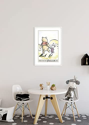 Tableau mural Winnie l'ourson Disney Komar impression d'art 50x70 - 6