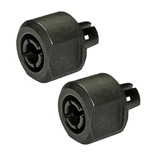 DeWalt DWP611 Router Replacement 1/4" Collet & Nut (2 Pack) # A24215SV-2PK