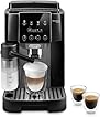 De'Longhi Magnifica Start ECAM222.60.BG, Machine à Café Grain Automatique avec LatteCrema, Cafetière Espresso avec 4 Recettes d'un Seul Toucher, Panneau de Contrôle Tactile Doux, 1450W, Noir