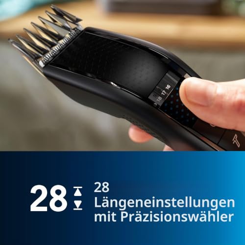 Philips Hair Clipper Series 7000 Haarschneider mit Trim-n-Flow-Technologie (Modell HC7650/15) – Ansicht 2