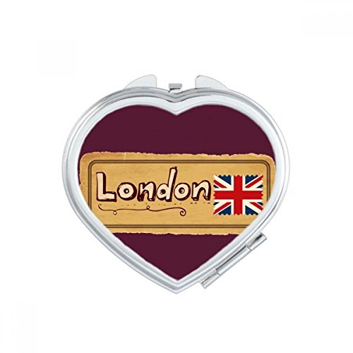 Miroir de maquillage compact motif London le cadeau souvenir UK idéal