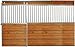 Country Manufacturing 12 ft Galvanized Horse Stall Front Kit. Standard Grills Lumber NOT Included!
