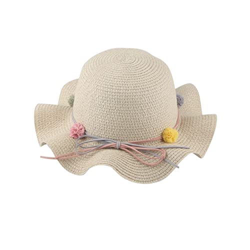 NOLITOY Summer for Beach Travel Outdoor Activities Lightweight Breathable Wide Brim Sun Protection for Boys Beige