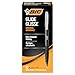 BIC Atlantis Original Retractable Ball Pen, Medium Point (1.0 mm), Black, 12-Count