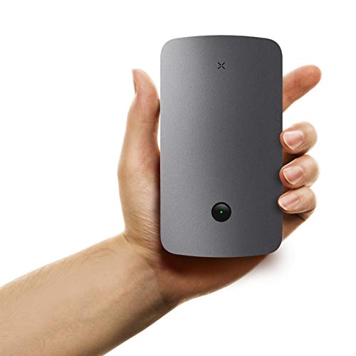 Mini proiettore Wi-Fi, videoproiettore per Auto Supporto 1080P Batteria Integrata per intrattenimento all'aperto, Compatibile con USB/SD/VGA/HDMI/AV