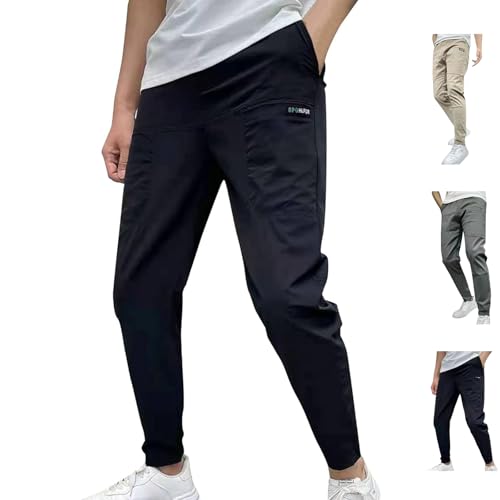 Vogany Cargo Pants, Comfortable Cargo Pants with Great Storage Capacity, Men's Stretch Multi-Pocket Durable Jogger Pant