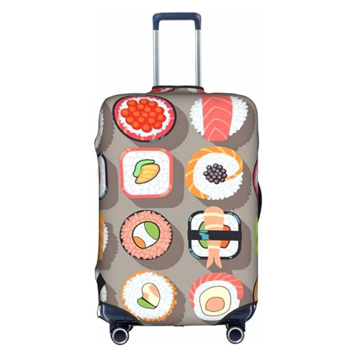 Housse de bagage sushis XL pour repérer sa valise blanche à l'aéroport
