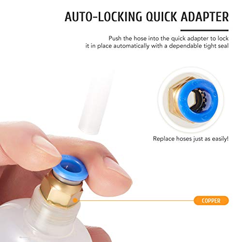 Omt 200Ml Manual Fluid Extractor And Filler, Syringe Style Pump For Power Steering Transmission Gear Oil & Brake Fluid Changes, Hand Vacuum Pump For Atv Boat Automotive Fluid Extraction #TOP4