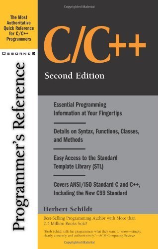 C/C++ Programmer's Reference by Herbert Schildt (2000-06-27)
