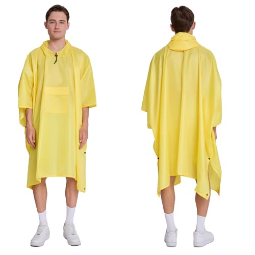 Multi functional cape hooded raincoat suitable for outdoor camping and hiking, suitable for both men and women2