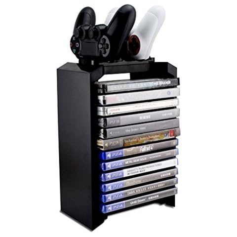 Redlution PS4 Charger and Game Tower Cover