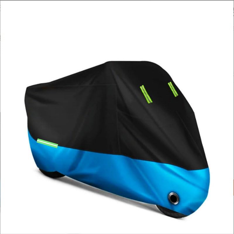 bairuibin Telo Coprimoto per Honda Silver Wing 600 2001-2018,Copertura Teli Coprimoto Motorino,Copertura Moto,Telo Coprimoto Impermeabile,Telo Coprimoto Esterna Impermeabile,Telo per Coprimoto,Blue