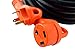 GoWISE Power RVC3003 25-Feet RV Extension cord w/ Handles- 30 Amp Male to 30 Amp Female