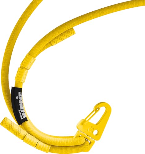Money Walkie – Cordon Ajustable pour Walkie, Smartphone et Clés – Lanière Tour de Cou et Bandoulière – Accessoire Tendance, Pratique et Modulable – Pour Enfants, Ados et Adultes - Jaune