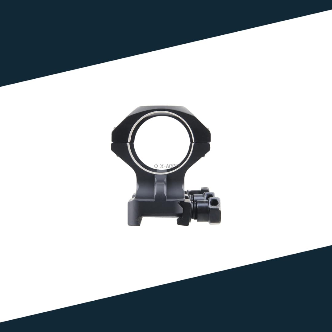 Vector Optics XASR-3013 X-Accu - Montaggio a blocco per tubi da 30 mm, Picatinny, 21 mm, 20 MOA anteriore h= 35 mm per tubi di destinazione, montaggio a pezzo unico