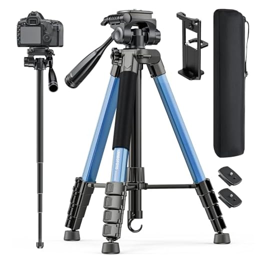 CAMBOFOTO 73" Lightweight Camera Tripod