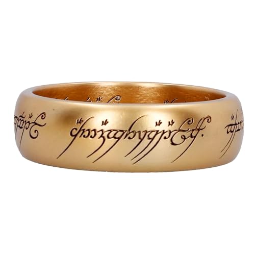 Nemesis Now Le Seigneur des Anneaux - Plat à bijoux The One Ring - 10,8 cm de large - Collection en résine avec carte du Mordor et bord inscrit - Plat sous licence officielle