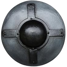 Steel Buckler Shield Combat Buckler Shield Premium Shield for Reenactment Cosplay Halloween