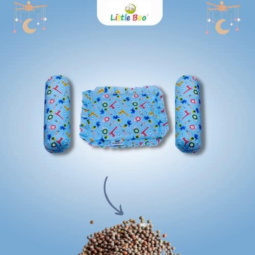 Little Boo Baby Full Rai Pillow Mustard Seeds Round Head Shaping with