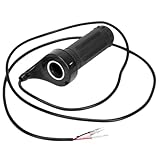 Klanata Full Twist Throttle Ebike Throttle 22.5mm / 0.88in Universal Electric Scooter Throttle with 3 Wires for Electric Scooters, Bicycles, Pocket Bikes, Mini Choppers and Go Karts
