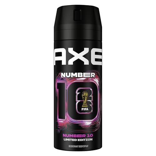 Axe Bodyspray Number 10 Limited Edition Deo ohne Aluminium sorgt 48 Stunden lang für effektiven Schutz vor Körpergeruch 150 ml