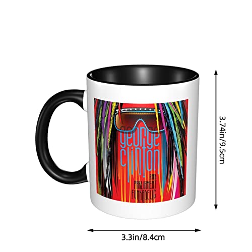 Ekocev George Clinton Funny Coffee Mug Novelty Travel Mug Holiday Gift For Mens And Womens #TOP4