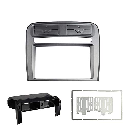 Maxiou - Marco de Radio de Coche para Fiat Grand Punto 2005-2009 estéreo DVD Dash Kit embellecedor Adaptador de Panel