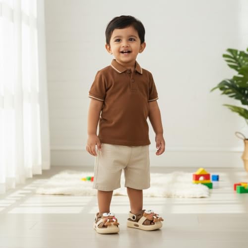 Image of GLJ Unisex Kids Comfort Sandal for Kid Boy & Girl, Age 1-5 Years, 1150