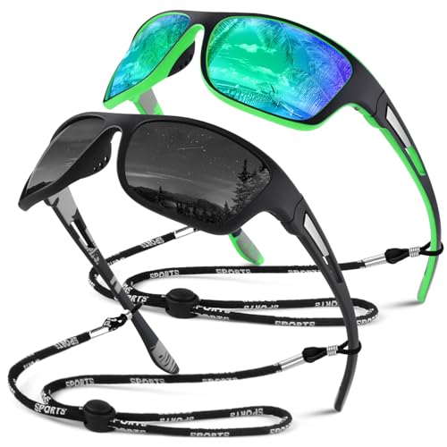 Sunier Lunettes de Soleil Polarisées pour Homme...