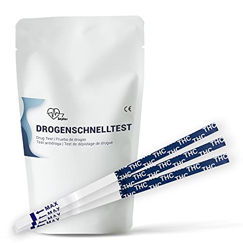 10x Drogenschnelltest THC 7 Zepter | Cannabis Marihuana Haschisch Drogentest Urintest Schnelltest | Cut-off: 50 ng/ml Cover