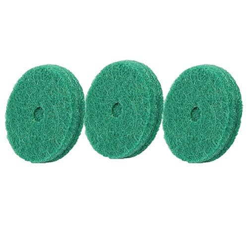 Piano Felt Pads, 22mm Piano Felt Kissen Piano Felt Unterlegscheiben Piano Leveling Key Unterlegscheiben Piano Regulating Tools Keyboard Balance Unterlegscheiben Piano Parts Ersatz Green 90pcs / Set