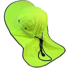 Half Brim Solid Flap Green 1pc