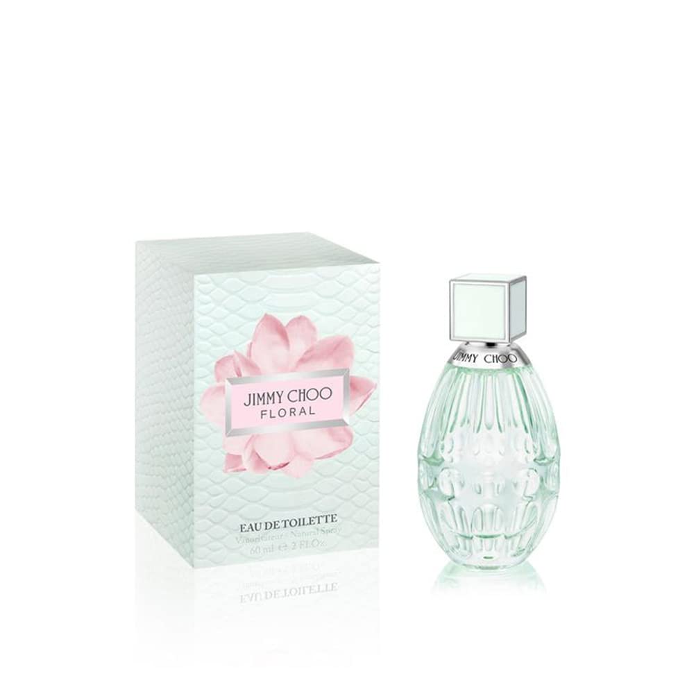 Jimmy Choo Floral Eau de Toilette Spray 2.0 fl oz Fruity Musky 2 Fl Oz (Pack of 1) image 2 of 3 B07L8N7T8B