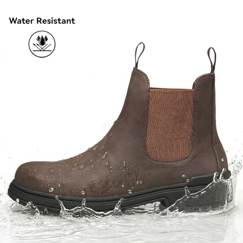 Image of Cestfini Mens Slip On Chelsea Boots