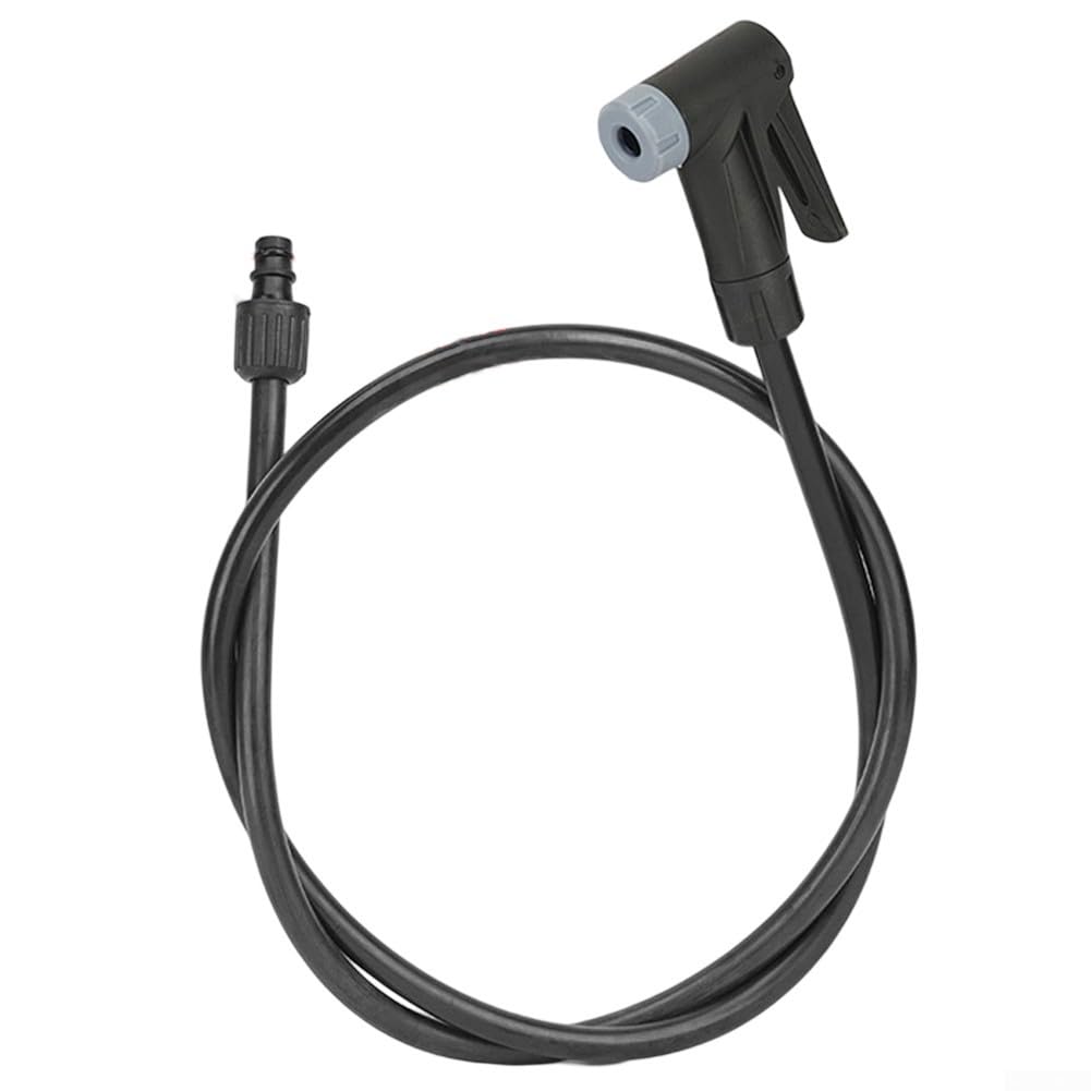 Replacement Air Head for Bike Pumps Featuring Large Hole Thread and Deep Bayonet Locking System for Secure Gas Connection (M10)