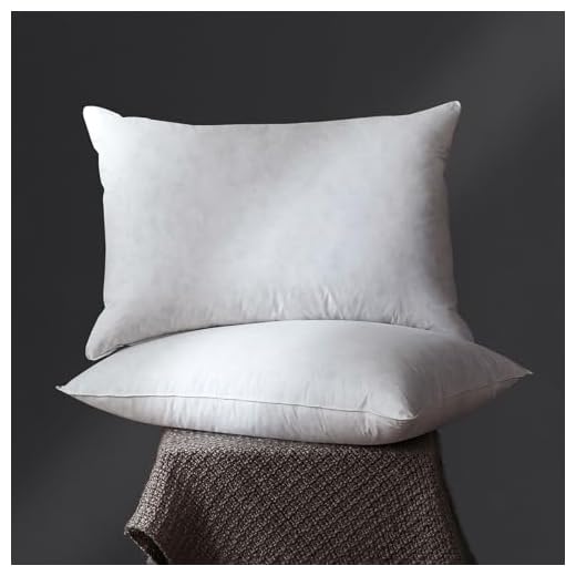 The Ultimate Guide to Dreamy Comfort: The 13 Best Down Pillows Goose Down Feather Pillow Standard Queen Size Set of 2 Bed Pillows for Sleeping, Breathable 100% Down-Proof Cotton Cover, Soft Yet Fluffy for Back Stomach Side Sleeper Pillow Inserts(2 Pack,20X28)