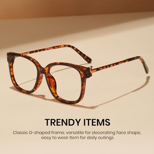 Image of Cyxus Wellington Eyeglasses for Women Men with Blue Light Blocking UV Protection Stylish Eyewear 8234
